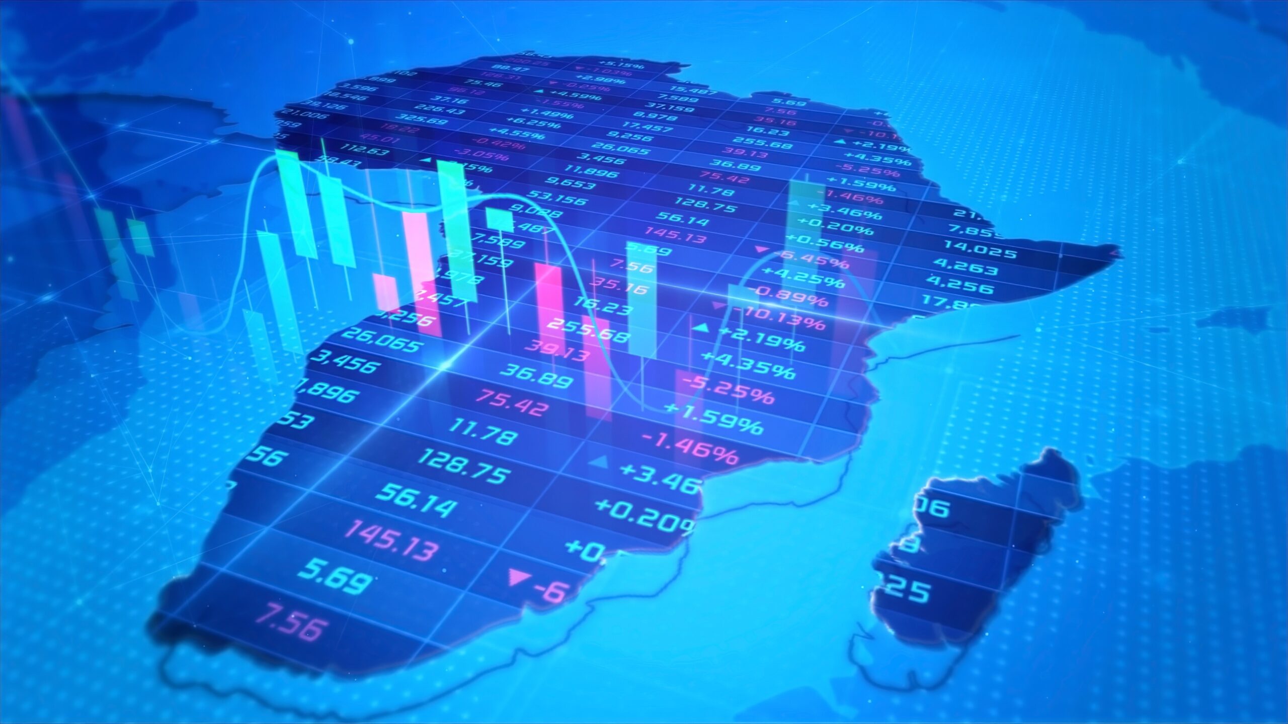 Africa,Stock,Market,And,Economic,Business,Growth